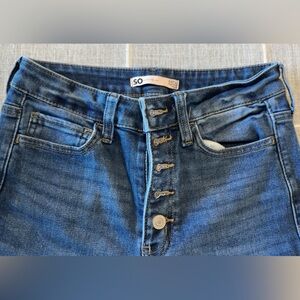 SO Women's High Rise Flare Jeans